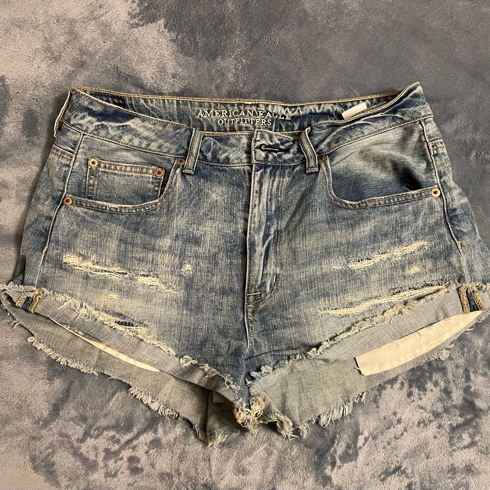 American Eagle Hi Rise Festival Shorts Size 12